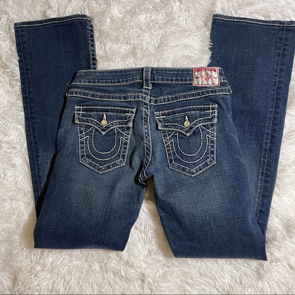 True Religion Disco Becky Big T Blue Jeans - Picture 4 of 11
